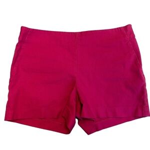 Banana Republic fuchsia raspberry pink cargo shorts Sz 8